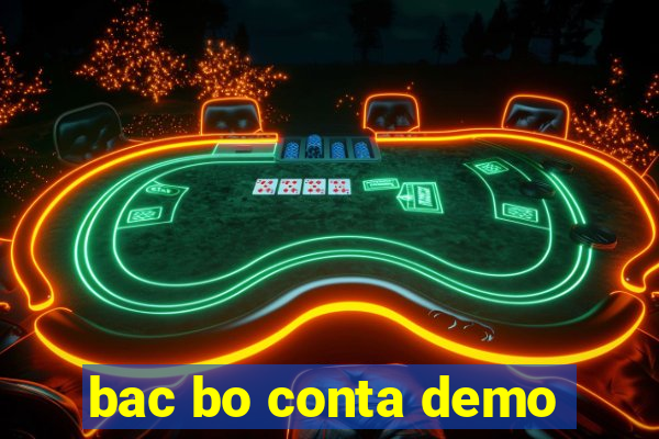 bac bo conta demo