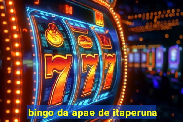 bingo da apae de itaperuna