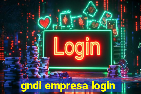 gndi empresa login