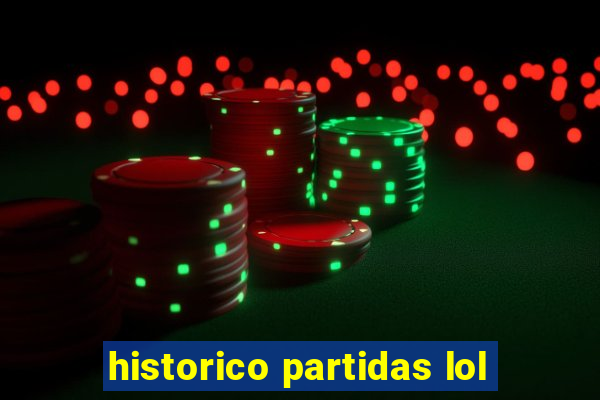 historico partidas lol