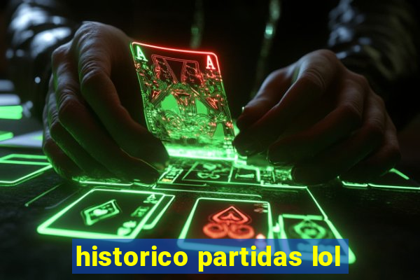 historico partidas lol