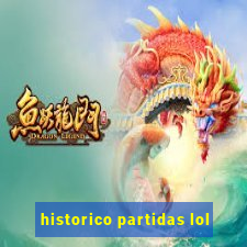 historico partidas lol