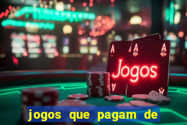 jogos que pagam de verdade no pix 2024