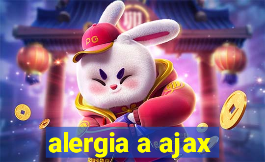 alergia a ajax