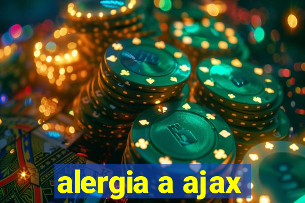 alergia a ajax