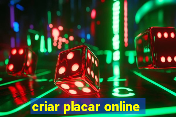 criar placar online