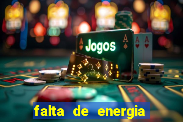 falta de energia em caucaia