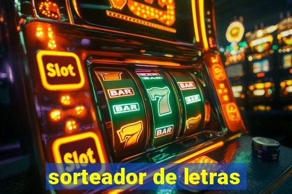 sorteador de letras