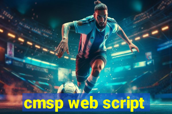 cmsp web script