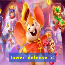 tower defense x: beta codes