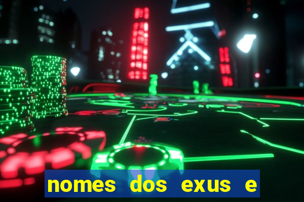 nomes dos exus e seus significados