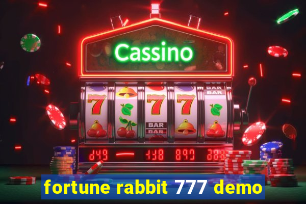 fortune rabbit 777 demo