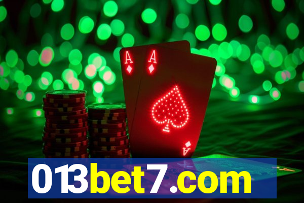 013bet7.com