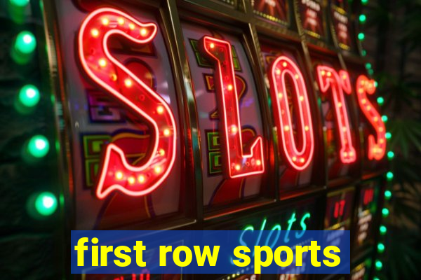 first row sports