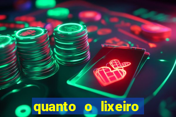 quanto o lixeiro ganha por ano