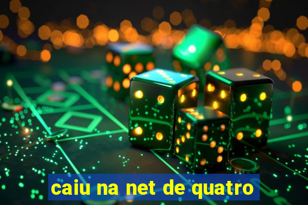 caiu na net de quatro