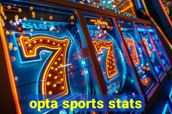 opta sports stats