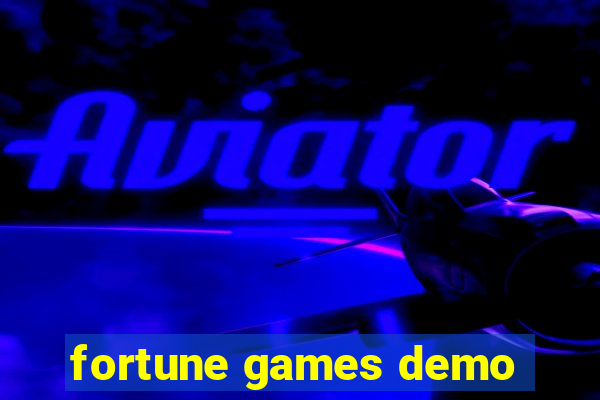 fortune games demo