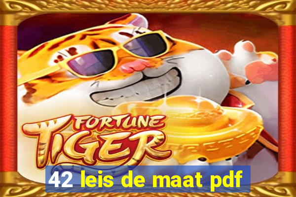 42 leis de maat pdf