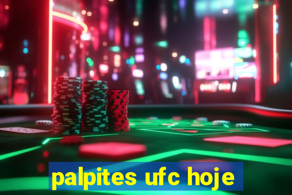 palpites ufc hoje