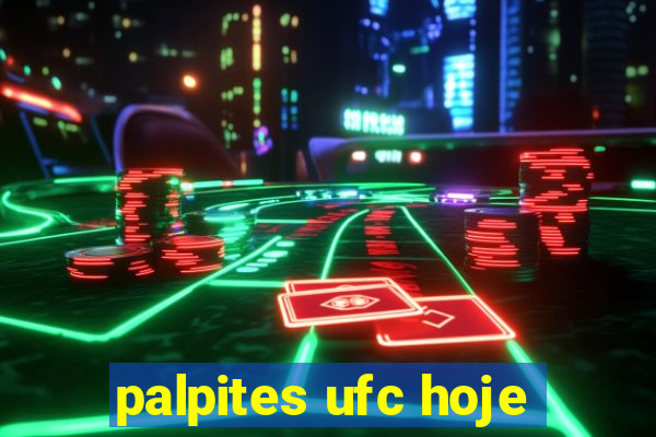 palpites ufc hoje