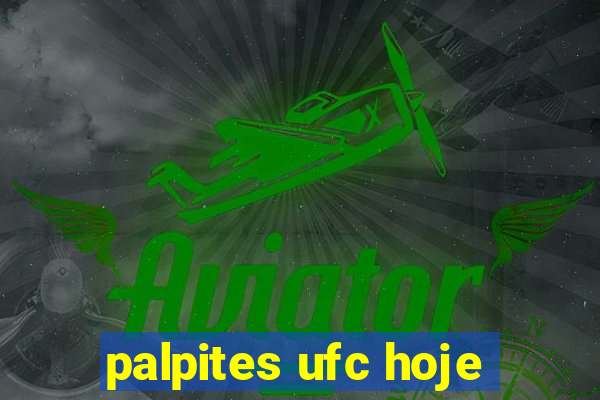 palpites ufc hoje