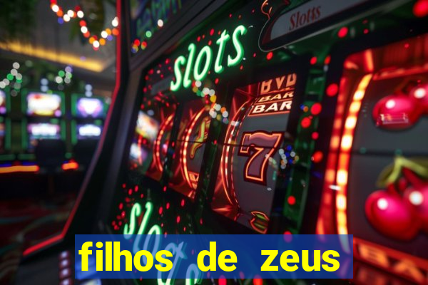 filhos de zeus mitologia grega