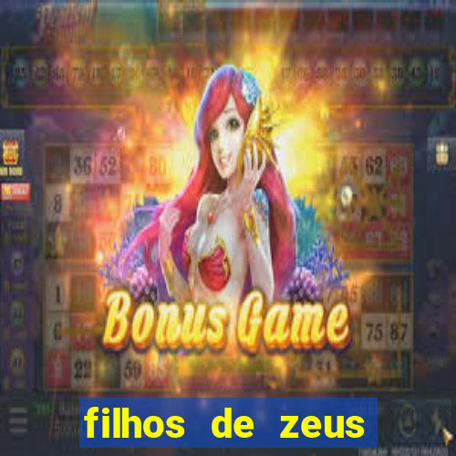 filhos de zeus mitologia grega