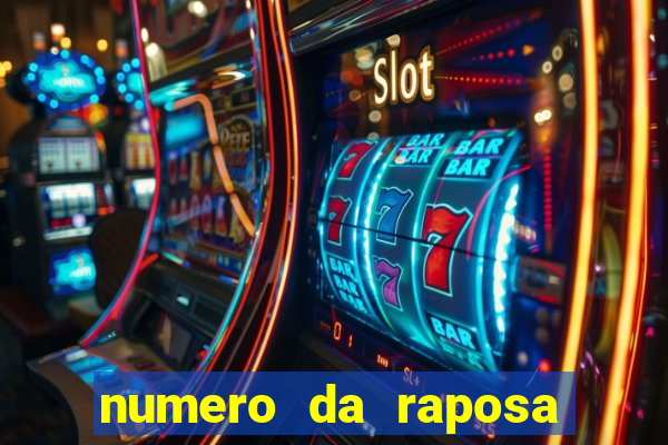 numero da raposa jogo do bicho