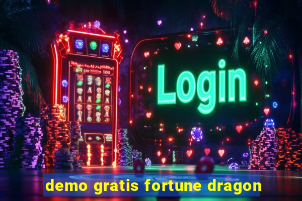 demo gratis fortune dragon