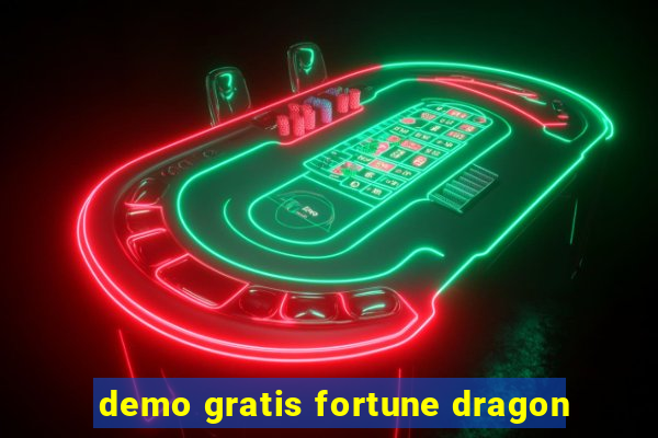 demo gratis fortune dragon