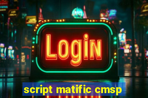 script matific cmsp