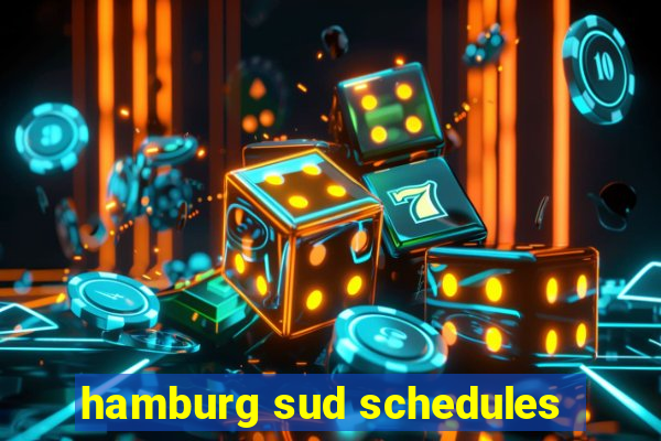 hamburg sud schedules