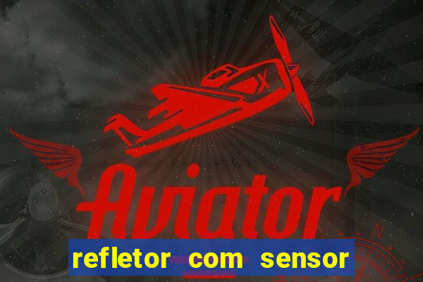 refletor com sensor noturno como instalar