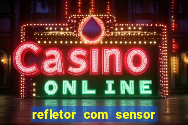 refletor com sensor noturno como instalar