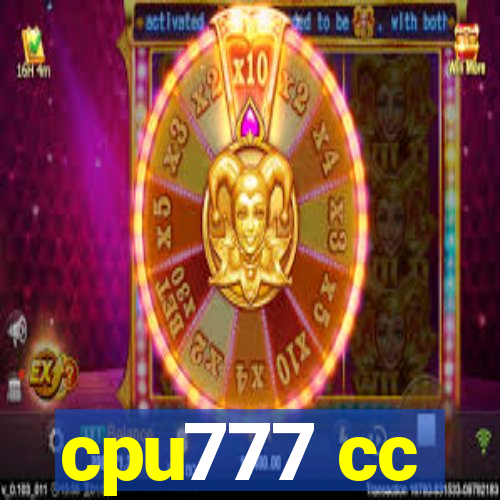 cpu777 cc