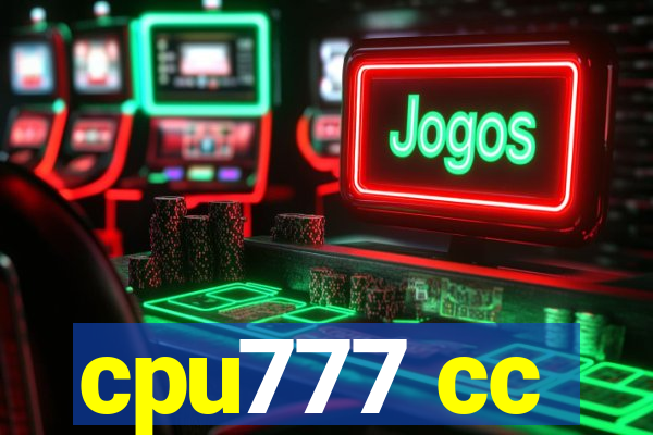 cpu777 cc