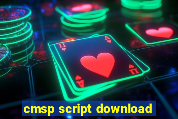 cmsp script download