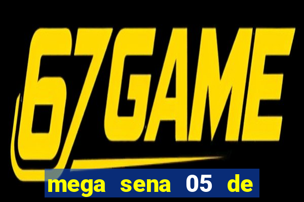 mega sena 05 de julho de 1988