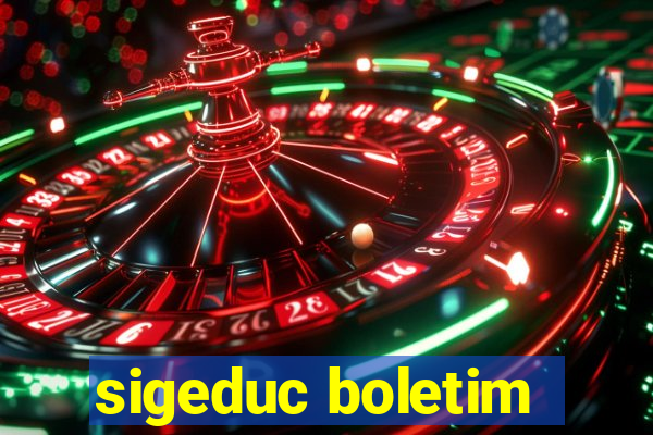 sigeduc boletim