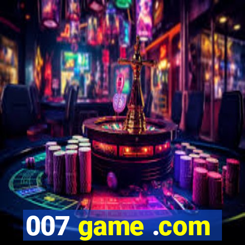 007 game .com