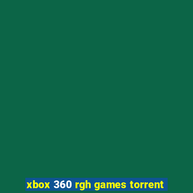 xbox 360 rgh games torrent