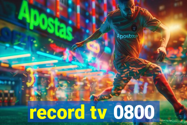 record tv 0800