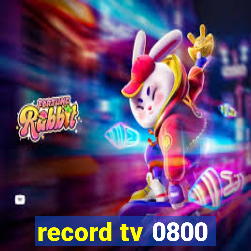 record tv 0800