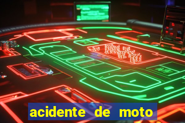 acidente de moto em benfica rj