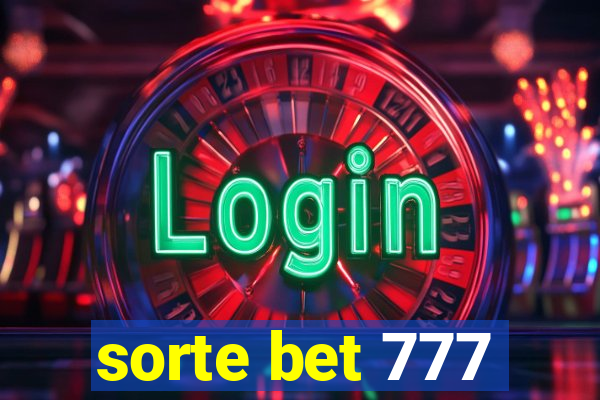 sorte bet 777