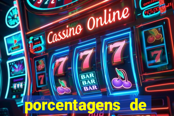 porcentagens de jogos pagantes