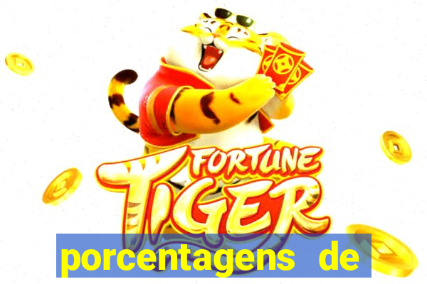 porcentagens de jogos pagantes