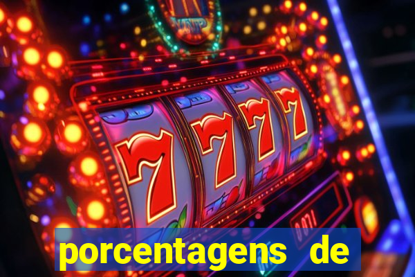 porcentagens de jogos pagantes