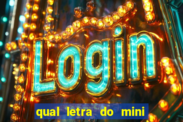 qual letra do mini dolar hoje